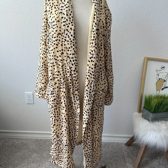 Cupcakes And Cashmere Arianne Cheetah Duster Cardigan - Picture 7 of 7